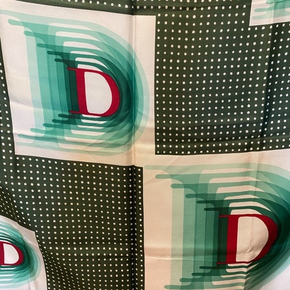 Christian Dior Scarf 30 1/2 by 301/2 - Picture 5 of 8